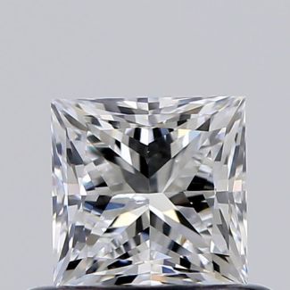 0.52 Carat Princess E SI2 - EX VG GIA Natural Diamond