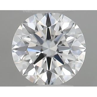 0.22 Carat Round E VVS1 EX GIA Natural Diamond