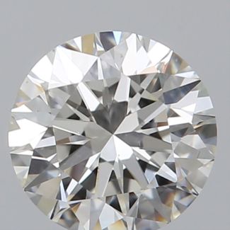 0.35 Carat Round G VS1 EX GIA Natural Diamond