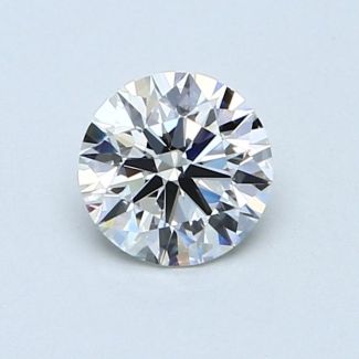 0.7 Carat Round F VVS1 EX GIA Natural Diamond