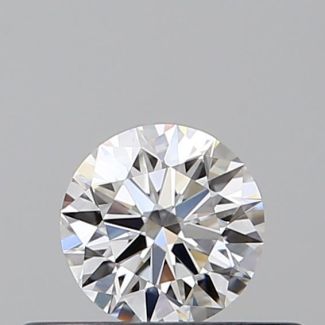 0.3 Carat Round D VVS1 EX GIA Natural Diamond