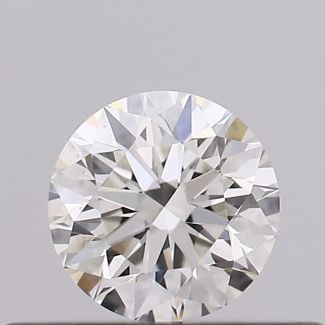 0.25 Carat Round H VS2 EX GIA Natural Diamond