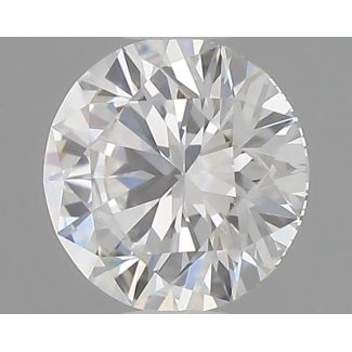 0.36 Carat Round F IF EX GIA Natural Diamond