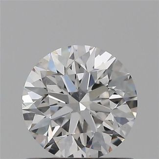 0.70 Carat Round E SI1 EX GIA Natural Diamond