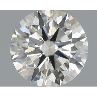 0.5 Carat Round H VS1 EX IGI Natural Diamond