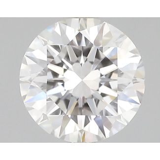 0.5 Carat Round F VVS2 EX VG GIA Natural Diamond