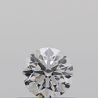 0.30 Carat Round D VS2 EX GIA Natural Diamond