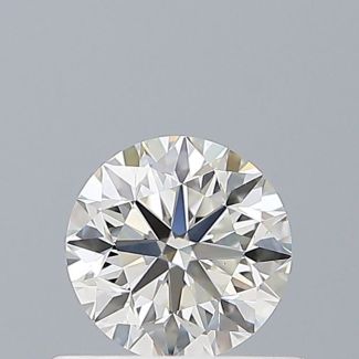 0.5 Carat Round G VVS2 VG EX GIA Natural Diamond