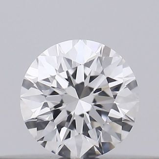 0.16 Carat Round E SI2 EX GIA Natural Diamond