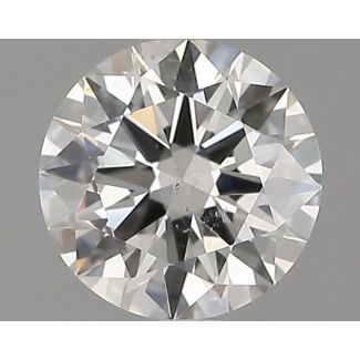 0.7 Carat Round G SI1 EX GIA Natural Diamond