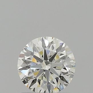 0.8 Carat Round I VS2 EX GIA Natural Diamond