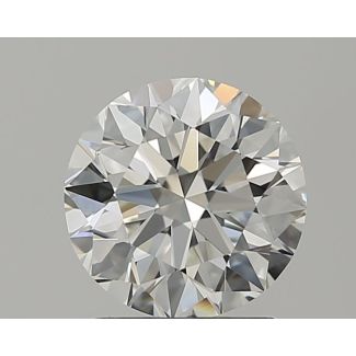 1.5 Carat Round G VVS1 EX GIA Natural Diamond