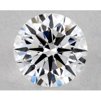 0.38 Carat Round D VVS1 EX GIA Natural Diamond