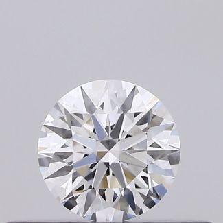 0.2 Carat Round E VS2 EX VG GIA Natural Diamond