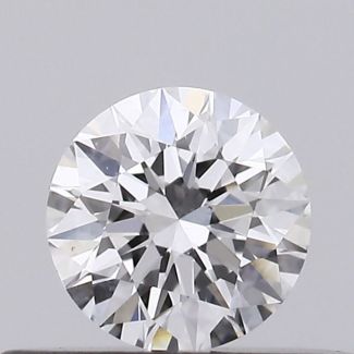 0.27 Carat Round D VS2 EX GIA Natural Diamond