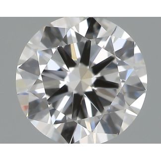 0.5 Carat Round D VVS1 EX VG IGI Natural Diamond