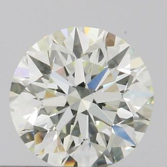 0.5 Carat Round G VVS2 EX IGI Natural Diamond