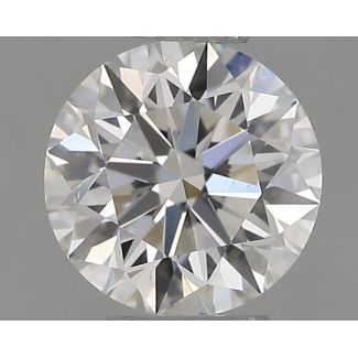 0.5 Carat Round G VS2 EX GIA Natural Diamond