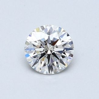 0.55 Carat Round D SI1 EX GIA Natural Diamond