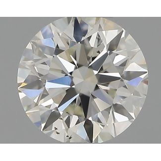 0.30 Carat Round H SI1 EX VG IGI Natural Diamond