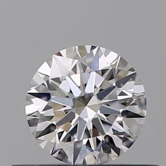 0.33 Carat Round E VS1 EX GIA Natural Diamond