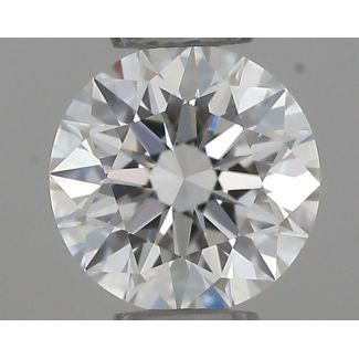 0.31 Carat Round G VVS2 EX IGI Natural Diamond