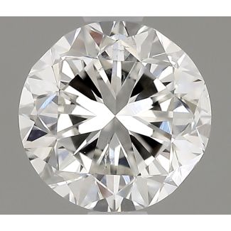 1.0 Carat Round F SI1 GD EX IGI Natural Diamond