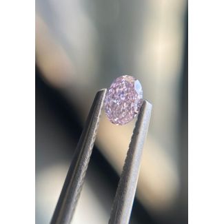 0.25 Carat Oval Fancy Pink SI2 - VG GD GIA Natural Diamond