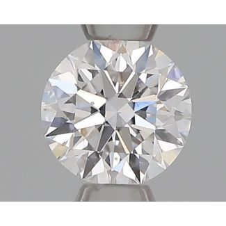 0.30 Carat Round D SI1 EX VG GIA Natural Diamond