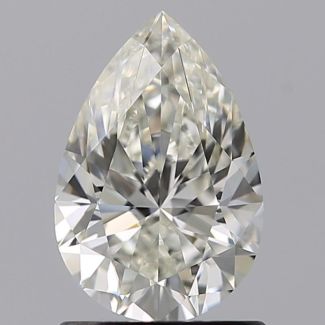 1.00 Carat Pear I VVS2 - EX GIA Natural Diamond