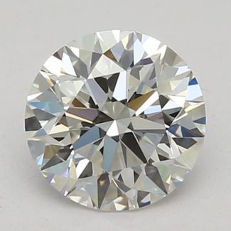 0.60 Carat Round H VVS1 EX GIA Natural Diamond