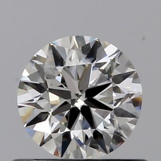 0.51 Carat Round I VS2 VG GIA Natural Diamond