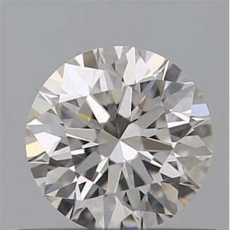 0.45 Carat Round F VVS1 EX IGI Natural Diamond