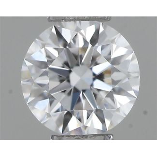 0.23 Carat Round E VVS1 EX GIA Natural Diamond