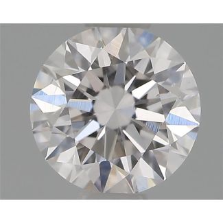 0.40 Carat Round E SI1 EX GIA Natural Diamond