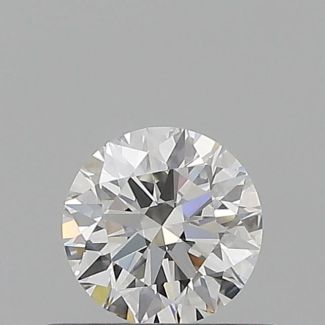 0.51 Carat Round G IF EX GIA Natural Diamond