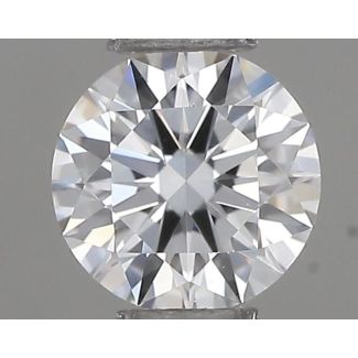 0.23 Carat Round E IF EX GIA Natural Diamond