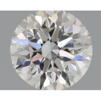 0.9 Carat Round F VVS1 EX IGI Natural Diamond