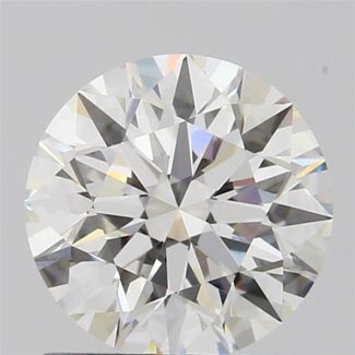 1.00 Carat Round H VVS2 EX GIA Natural Diamond