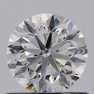 0.60 Carat Round E VS2 VG EX GIA Natural Diamond