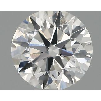 0.35 Carat Round E VS2 EX IGI Natural Diamond