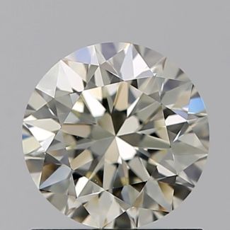 0.81 Carat Round K VVS1 VG EX GIA Natural Diamond