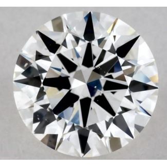 0.7 Carat Round F VS2 EX VG GIA Natural Diamond