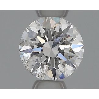 0.30 Carat Round E SI2 EX GIA Natural Diamond