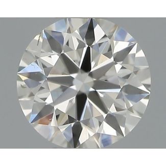 0.30 Carat Round H VS2 EX IGI Natural Diamond