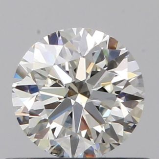 0.50 Carat Round I VS1 VG GIA Natural Diamond