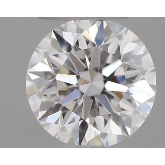 0.28 Carat Round E VVS2 EX GIA Natural Diamond