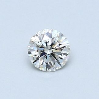 0.35 Carat Round F VS2 VG EX GIA Natural Diamond