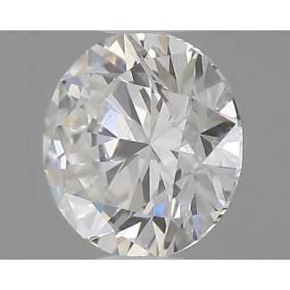 0.35 Carat Round F VS2 EX GIA Natural Diamond