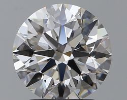 2.06 Carat Round H IF EX GIA Natural Diamond